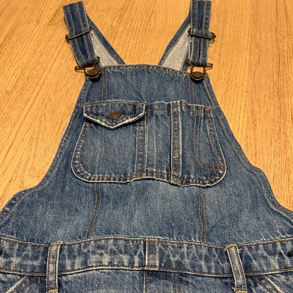 American Eagle Outfitters Denim Overall Shorts - Picture 2 of 6